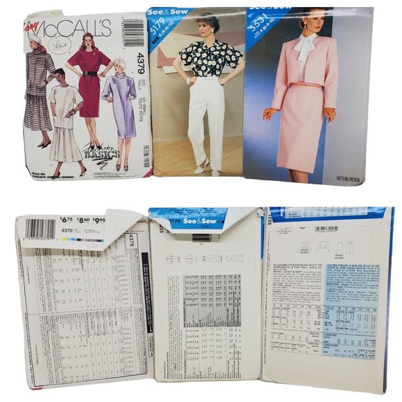 Vtg Sewing Patterns 60's 70's 80s Children Costumes Women Home Decor Dolls Cut - Picture 9 of 13